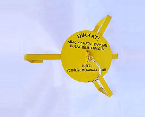 araba tekerlek kilidi, teker kilidi, otopark sistemleri